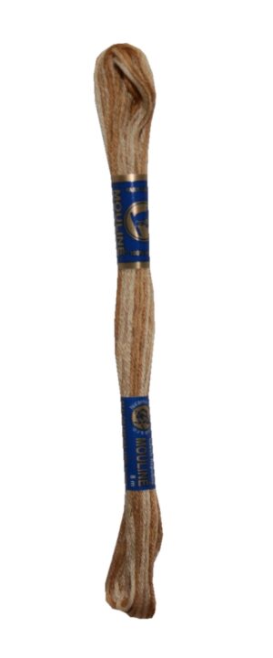 Stickgarn Stickfaden Mouline 100% Baumwolle 8 m bernstein ombre (1715)