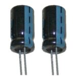 Elko Elektrolytkondensator Kondensator 47uF 25V 85°C 2 Stück (2008)