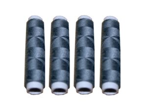 Nähmaschinen Nähgarn 200 m 4 x 50m Polyester 40/2 grau (1006)