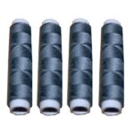 Nähmaschinen Nähgarn 200 m 4 x 50m Polyester 40/2 grau (1008)