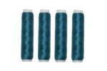 Nähmaschinen Nähgarn 200 m 4 x 50m Polyester 40/2 türkisblau (1023)