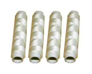 Nähmaschinen Nähgarn 200 m 4 x 50m Polyester 40/2 cremeweiß (1030)