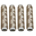 Nähmaschinen Nähgarn 200 m 4 x 50m Polyester 40/2 beige (1035)