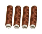 Nähmaschinen Nähgarn 200 m 4 x 50m Polyester braun nougat (1040)