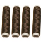 Nähmaschinen Nähgarn 200 m 4 x 50m Polyester 40/2 braun (1041)