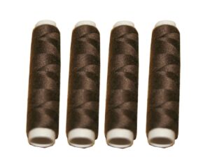 Nähmaschinen Nähgarn 200 m 4 x 50m Polyester 40/2 braun (1041)