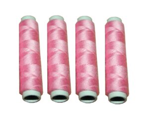 Nähmaschinen Nähgarn 200 m 4 x 50m Polyester 40/2 rosa (1061)