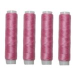 Nähmaschinen Nähgarn 200 m 4 x 50m Polyester 40/2 rosa (1064)