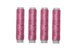 Nähmaschinen Nähgarn 200 m 4 x 50m Polyester 40/2 rosa (1064)