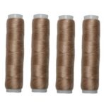 Nähmaschinen Nähgarn 200 m 4 x 50m Polyester 40/2 gold sand (1084)