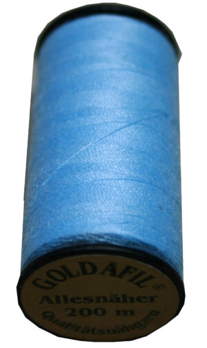 Nähmaschinen Nähgarn Polyester 40/2 hellblau 200 m (1016)