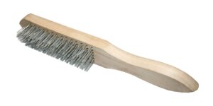 Drahtbürste mit Holzgriff Stahl 6-reihig 280mm (0293)