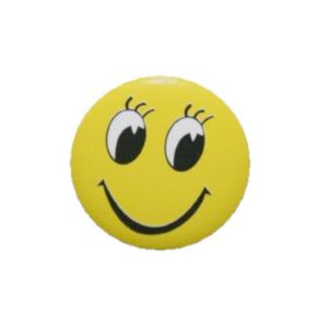 Button zum Anstecken lachendes Gesicht 30mm 1 Stück (0299)