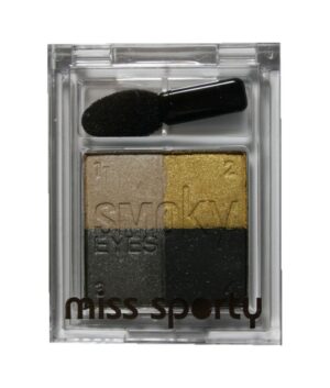 Lidschatten Miss Sporty Smoky Eyes Palette 407 Luxury gold/grau/braun (0010)