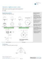 Potentiometer PT-10 Trimmer 100 Ohm horizontal liegend 2 Stück (0001)