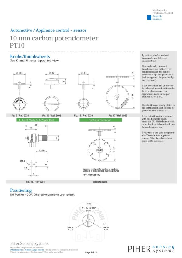 Potentiometer PT-10 Trimmer 100 Ohm horizontal liegend 2 Stück (0001)
