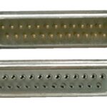 D-Sub Stecker 25 polig männlich Lötanschluss 2 Stück (0222)