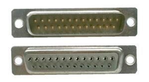 D-Sub Stecker 25 polig männlich Lötanschluss 2 Stück (0222)