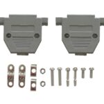 D-Sub Steckergehäuse Gehäuseschalen 25polig /44HD grau (0266)