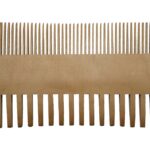 Kamm Bambus 100 x 54 mm Natur (9014)