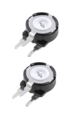 Potentiometer PT-10 Trimmer 1 MOhm 150mW vertikal stehend 2 Stück (0030)