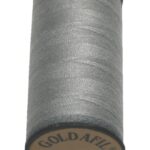 Nähmaschinen Nähgarn Polyester 40/2 grau 200m (1003)