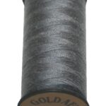 Nähmaschinen Nähgarn Polyester 40/2 grau 200m (1006)