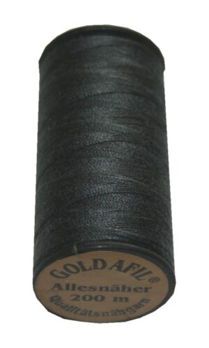 Nähmaschinen Nähgarn Polyester 40/2 grau anthrazit 200 m (1010)