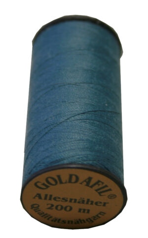 Nähmaschinen Nähgarn Polyester 40/2 grau 200 m (1011)