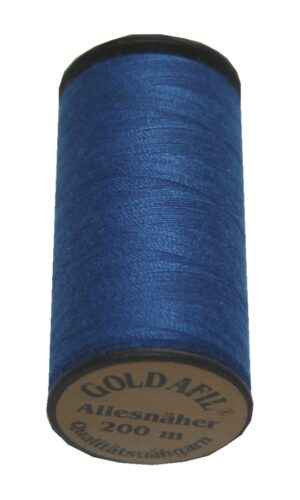 Nähmaschinen Nähgarn Polyester 40/2 blau 200 m (1025)