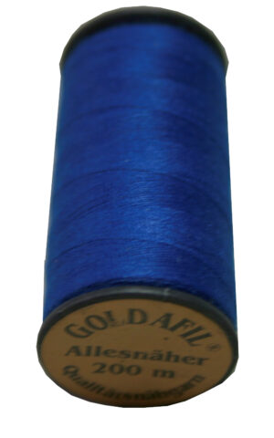 Nähmaschinen Nähgarn Polyester 40/2 blau 200 m (1026)