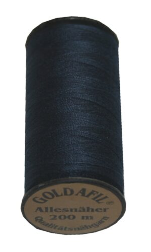 Nähmaschinen Nähgarn Polyester 40/2 dunkelblau 200 m (1029)