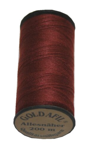 Nähmaschinen Nähgarn Polyester 40/2 braun 200 m (1044)