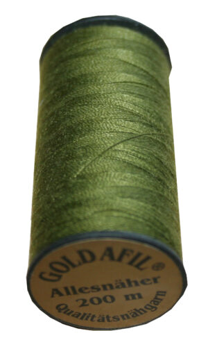 Nähmaschinen Nähgarn Polyester 40/2 oliv 200 m (1049)