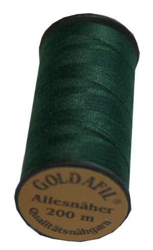 Nähmaschinen Nähgarn Polyester 40/2 grün 200 m (1055)