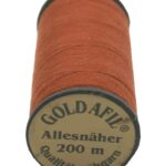 Nähmaschinen Nähgarn Polyester 40/2 braun 200 m (1083)