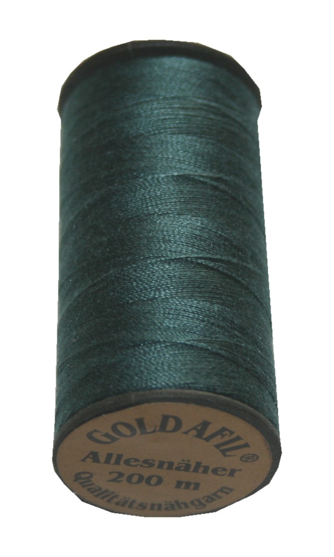 Nähmaschinen Nähgarn Polyester 40/2 dunkelgrün 200 m (1056)