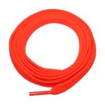 Schuhband Schnürsenkel 1 Paar Sport Trekking Arbeitsschuhe 120cm flach Orange (0099)