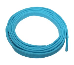 Schuhband Schnürsenkel 1 Paar Trekking Arbeitsschuhe 120 cm flach Türkis (0100)