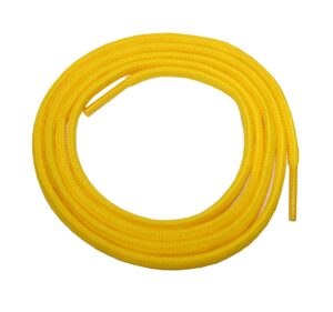 Schuhband Schnürsenkel 1 Paar Trekking Arbeitsschuhe 130 cm rund gelb (0115)