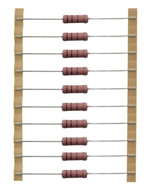 Metalloxid Widerstand Metalloxidschicht 15 Ohm 5 W 5% 10 Stück (20001)