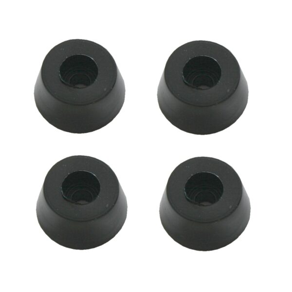 gummifuss-gehausefuss-konisch-14x11mm-4-stuck-schwarz-0179 Gummifuss Gehäusefuss konisch 14x11mm 4 Stück schwarz (0179)