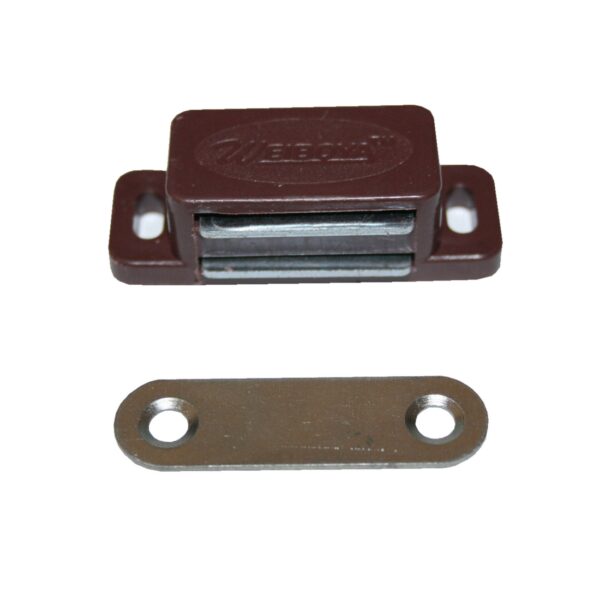 Türmagnet Möbelmagnet Magnetschnapper Magnet braun (0229)