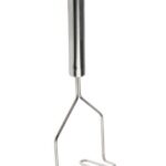 Kartoffelstampfer Stampfer Wellenform Edelstahl 25 cm Silber (0263)