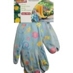 Gartenhandschuhe Damen Gr.8 Handschuhe Blumen Nr.3 (0280)
