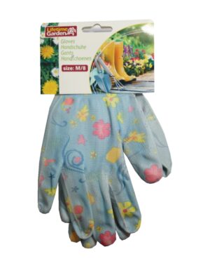 Gartenhandschuhe Damen Gr.8 Handschuhe Blumen Nr.3 (0280)