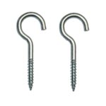 Stahlhaken Wandhaken Deckenhaken 50mm 2 Stück (0289)