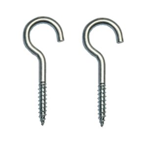 Stahlhaken Wandhaken Deckenhaken 50mm 2 Stück (0289)