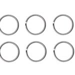 Schlüsselring 25mm Metallring Spaltring 10 Stück (0297)