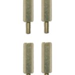 Distanzbolzen Abstandshalter Sechskant M3 10mm 4 Stück (0320)